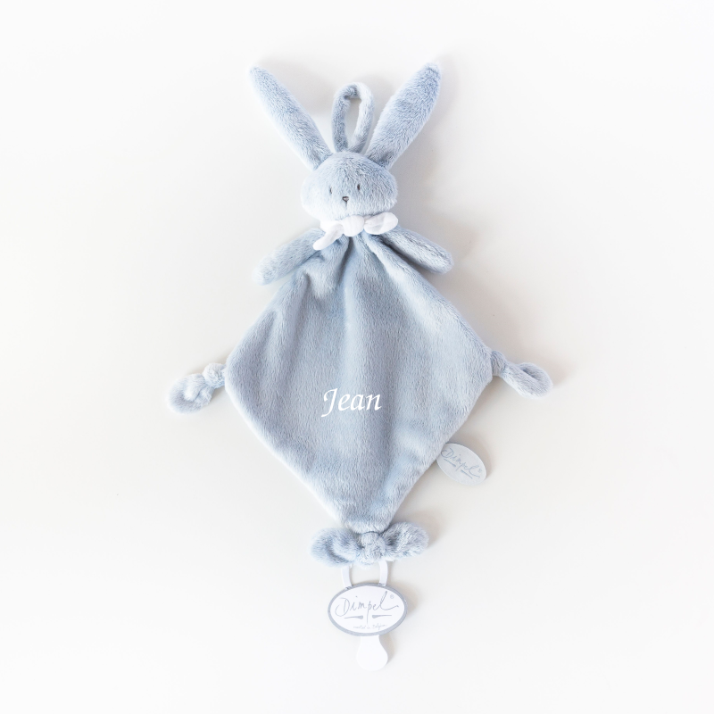  - ella the rabbit - comforter blue 25 cm 